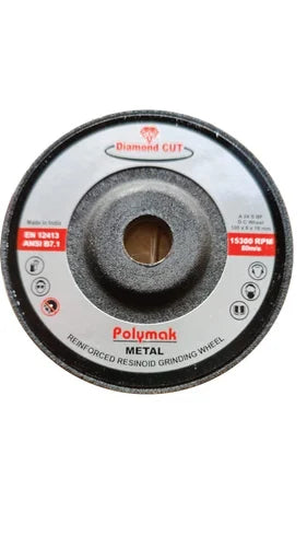 PolyMak Grinding Wheel Angle Wheel 4" Diamond Cut