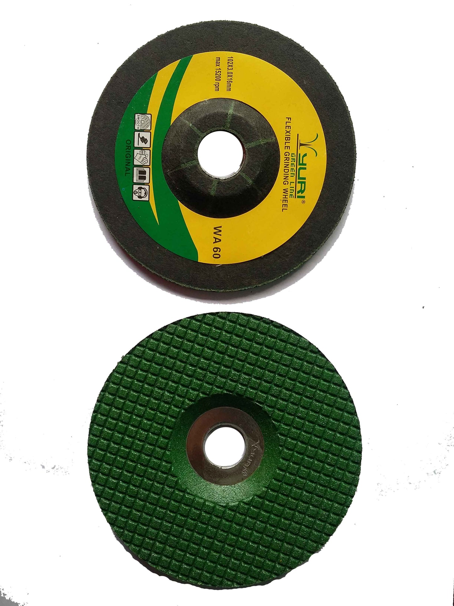 यूरी ग्राइंडिंग व्हील एंगल ग्राइंडर ग्रीन