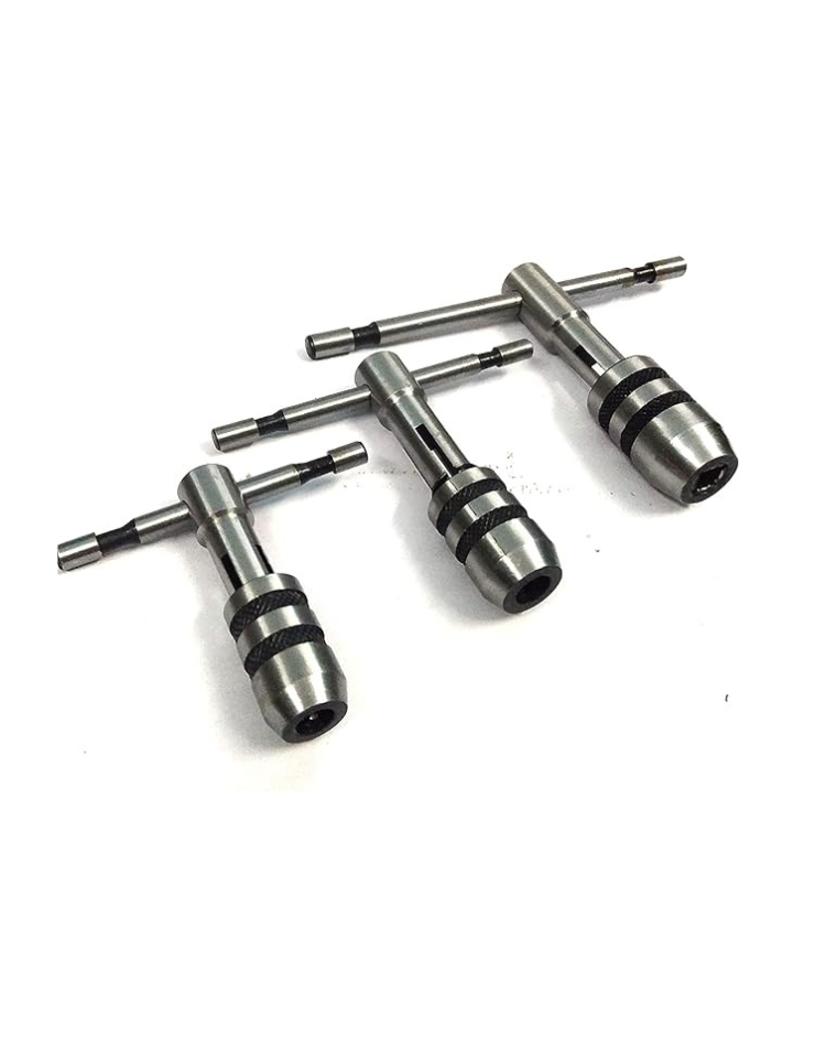 Long Handled T-Tap Wrenches (Solid Jaws)