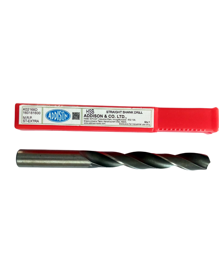 ADDISON Drill 1 mm Straight Shank HSS