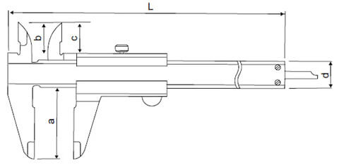 YAMAYO Vernier Calipers without fine Adjustment