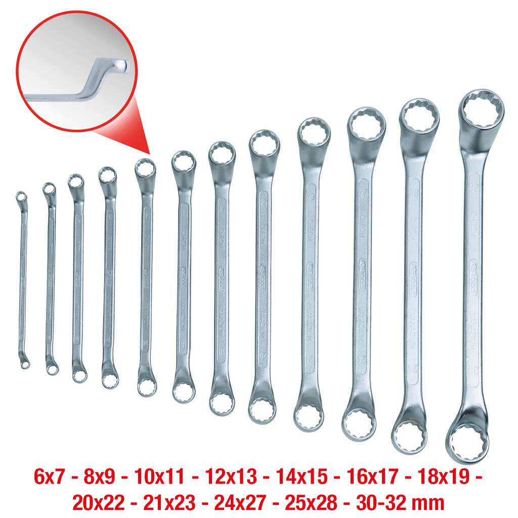 GB  Ring Spanner Set