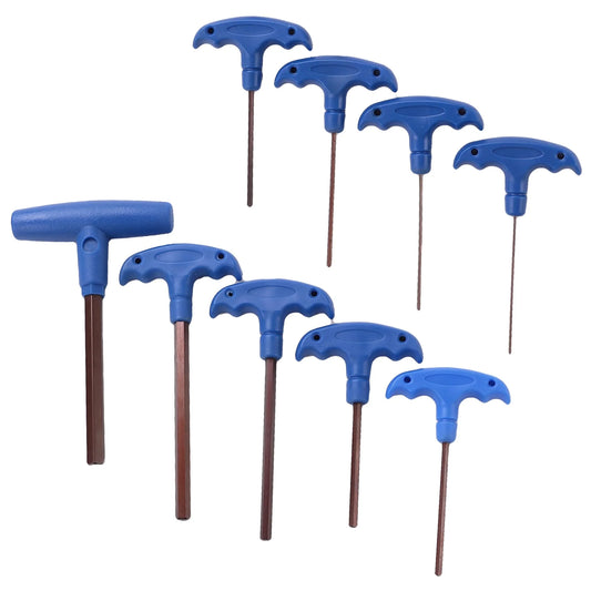 TAPARIA  T-Handle  Allen Keys Set TAKM9, 9 Pcs